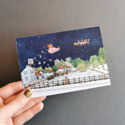 Dunmow Christmas Card - Doctor's Pond